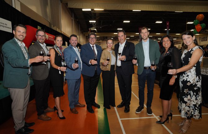 106 000 $ pour les Patriotes : le Salon des vins égale son record
