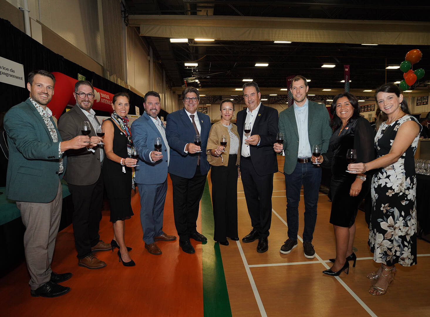 106 000 $ pour les Patriotes : le Salon des vins égale son record
